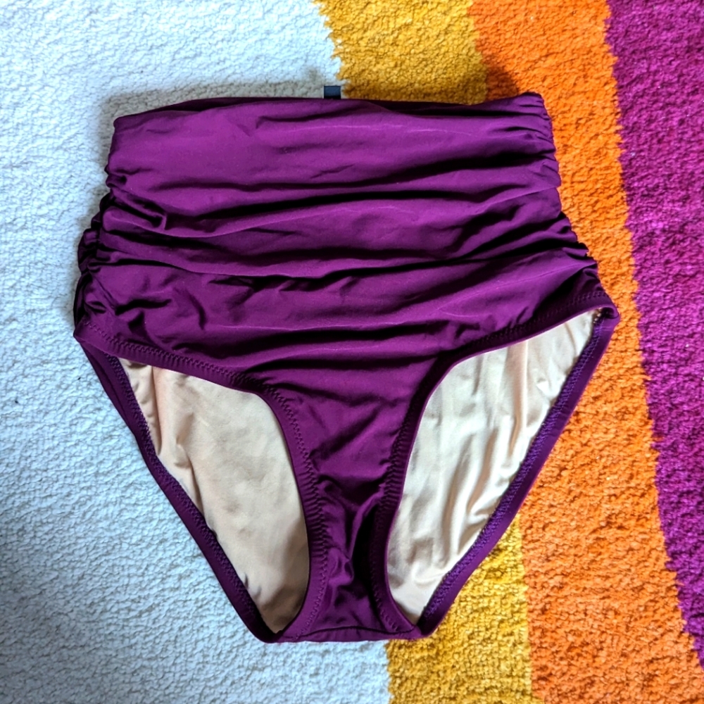 J. Crew High Waisted Swim Bottom